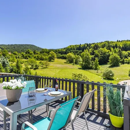 アパート Premium - Waldblick - Balkon - Schwarzwald ビュール