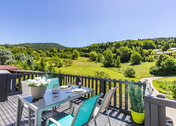 Appartement Premium - Waldblick - Balkon - Schwarzwald Bühl